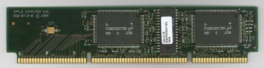 Front of cache DIMM